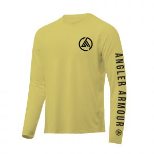 Angler Armour Performance Fishing Shirt_Vegas_Gold