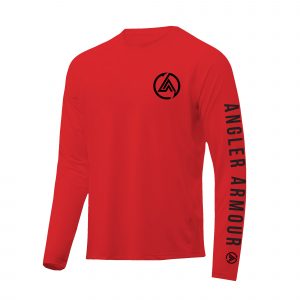 Angler Armour Fishing Shirt Red