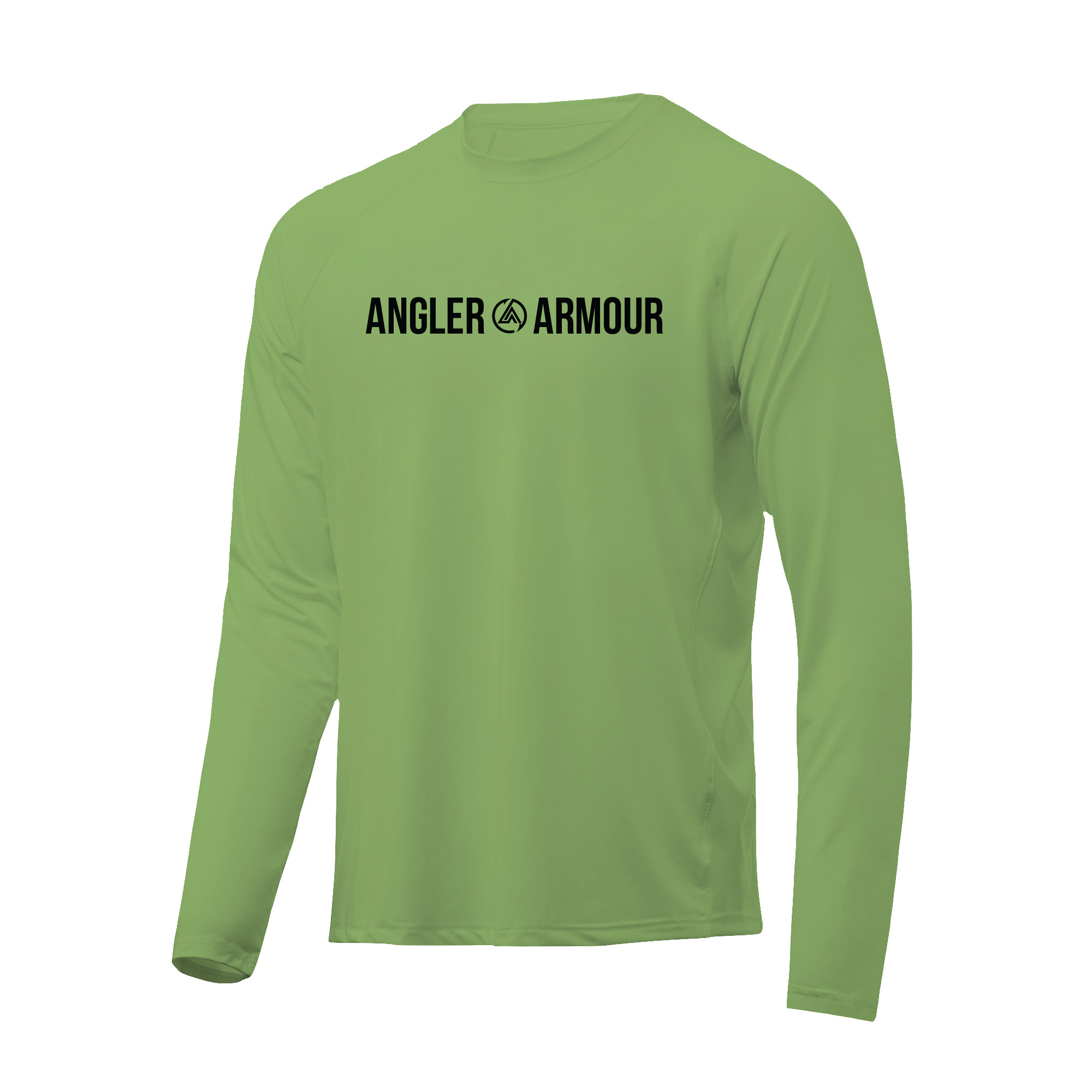 Angler Armour Long Sleeve Performance Fishing Shirt_Olive