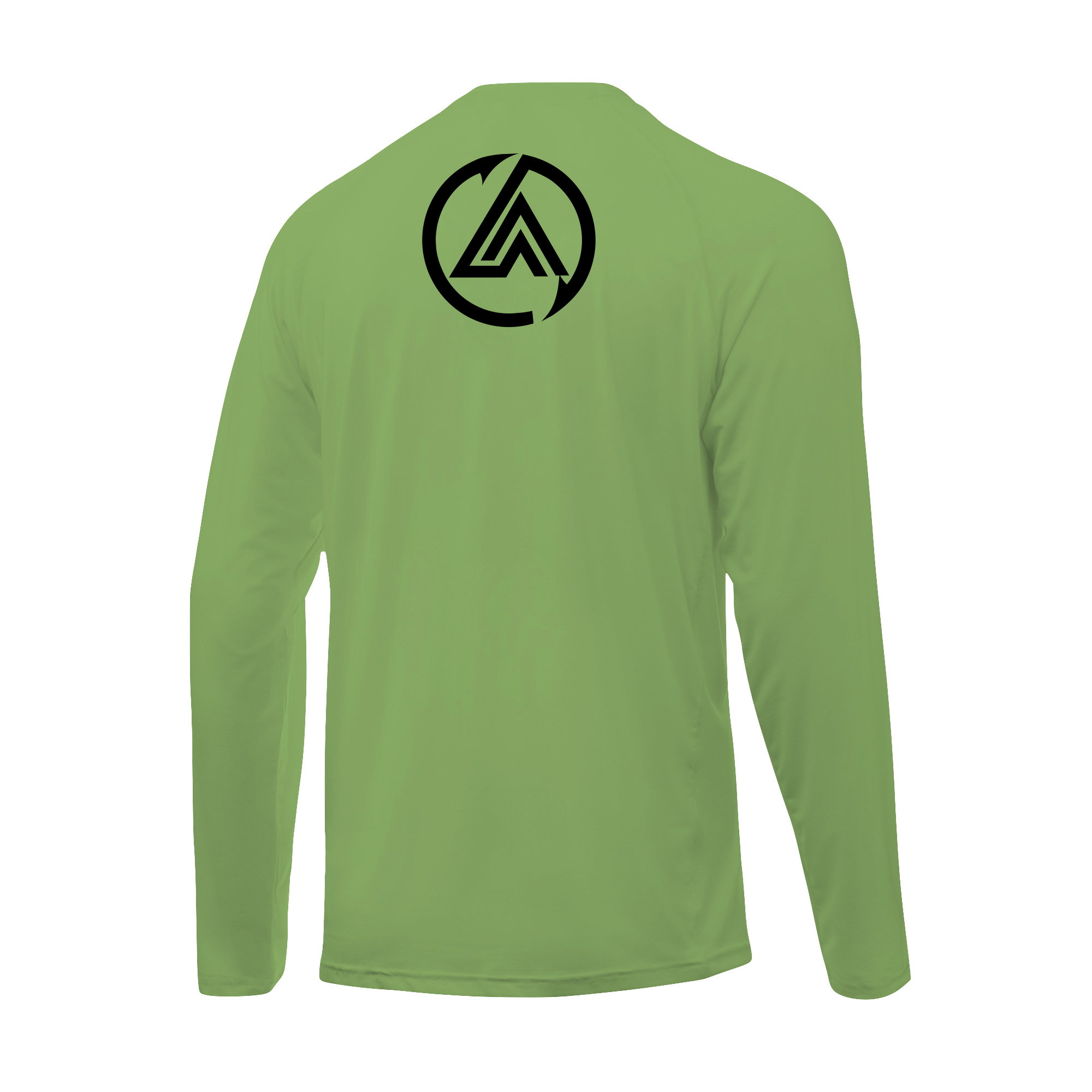 Angler Armour Long Sleeve Performance Fishing Shirt_Olive