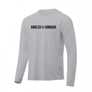 Angler Armour Long Sleeve Performance Fishing Shirt_Light_Gray