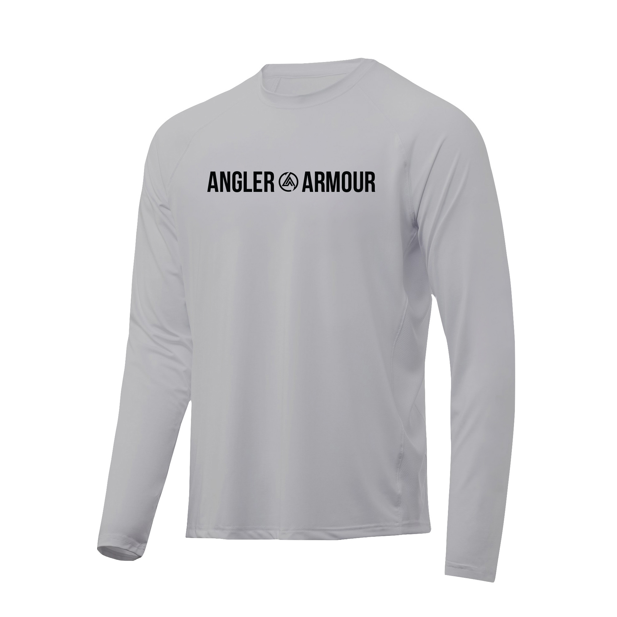 Angler Armour Long Sleeve Performance Fishing Shirt_Light_Gray