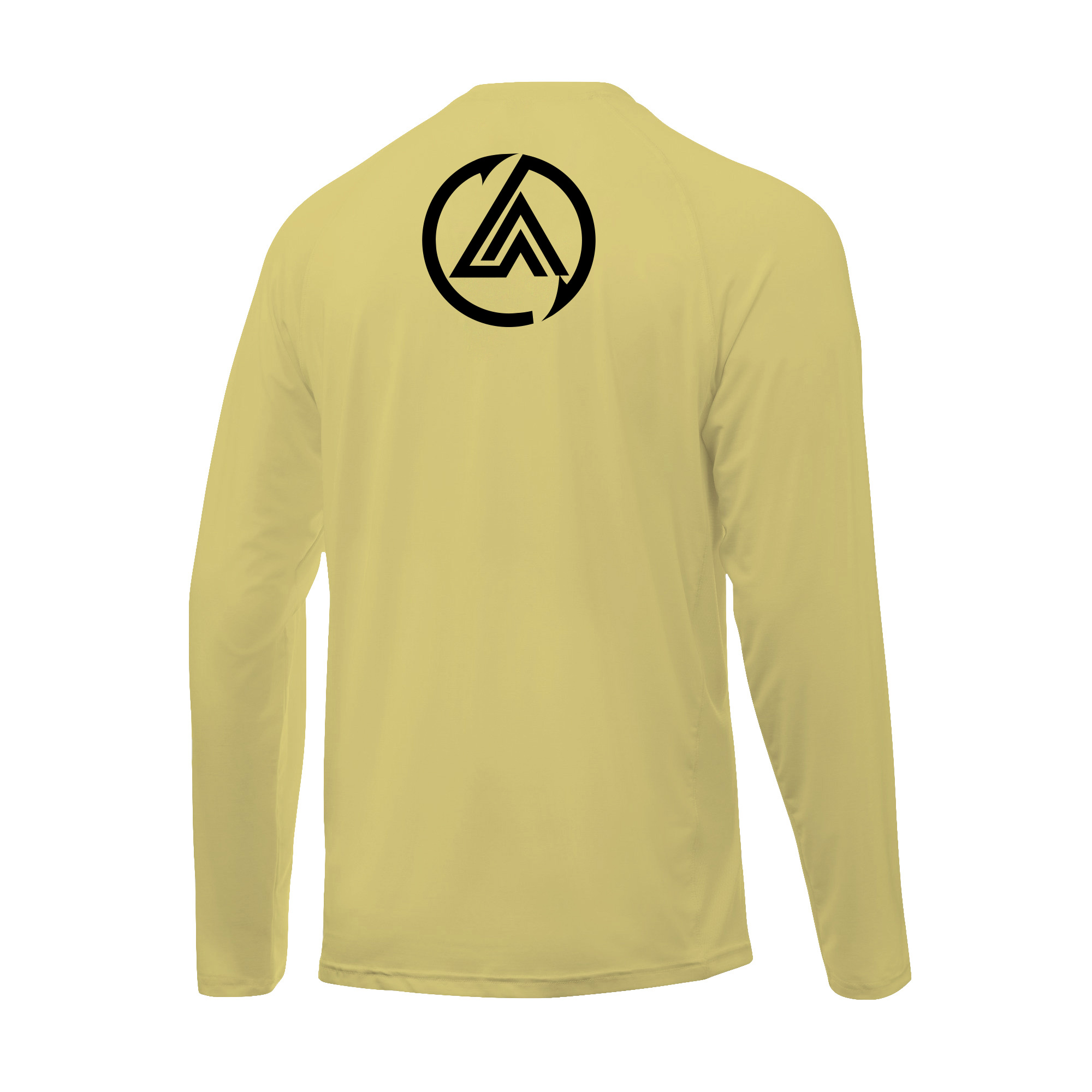 Angler Armour Long Sleeve Performance Fishing Shirt_Vegas Gold