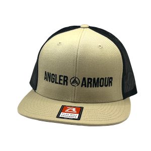Angler Armour Fishing Cap - Khaki/ Black