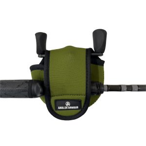 Angler Armour Baitcast Reel Covers - Olive Green