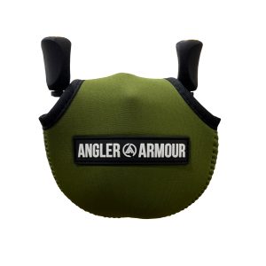 Angler Armour Baitcast Reel Covers - Olive Green
