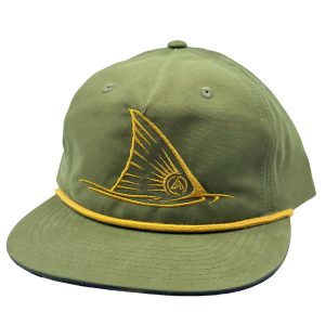 Angler Armour Tailing Redfish Rope Cap_Loden Green